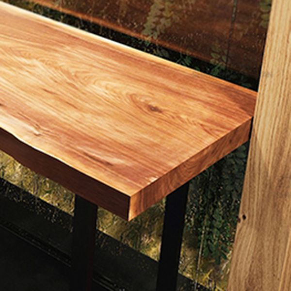 Rectangular Solid Wood Bar Table Set Industrial 1/2/5/7 Pieces Counter Table Set