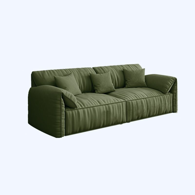 Velvet Sofa 37.40" D x 31.49" H Pillow Top Arm Sofa for Living Room