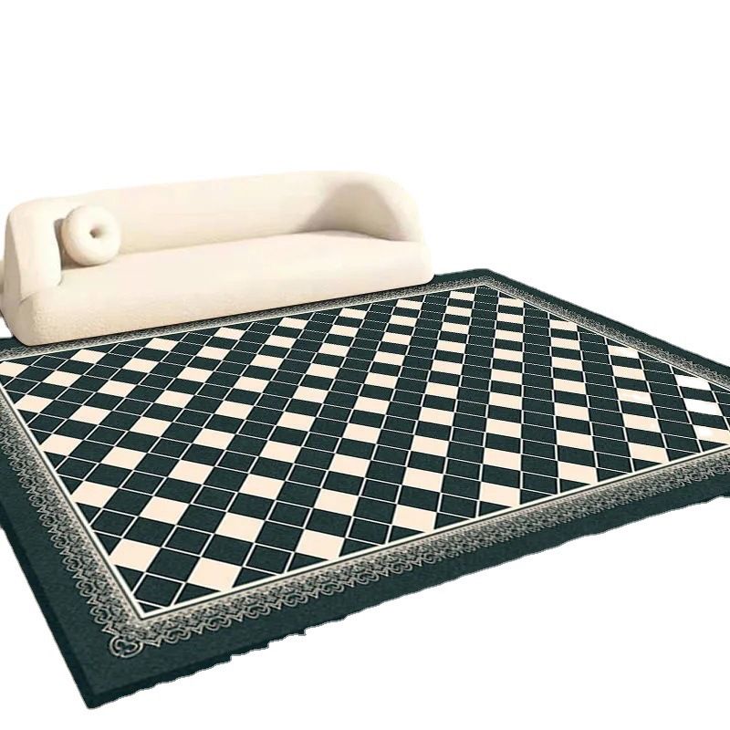 Postmodern tapijt, polyester, kleurrijk binnentapijt, antislip rugtapijt voor woondecoratie