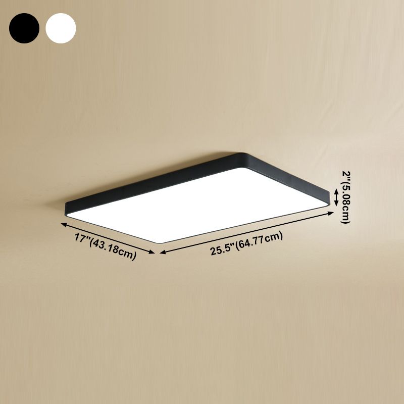 Geometry Simplicity Flush Mount Ceiling Lighting Fixture LED Ceiling Mounted Lights