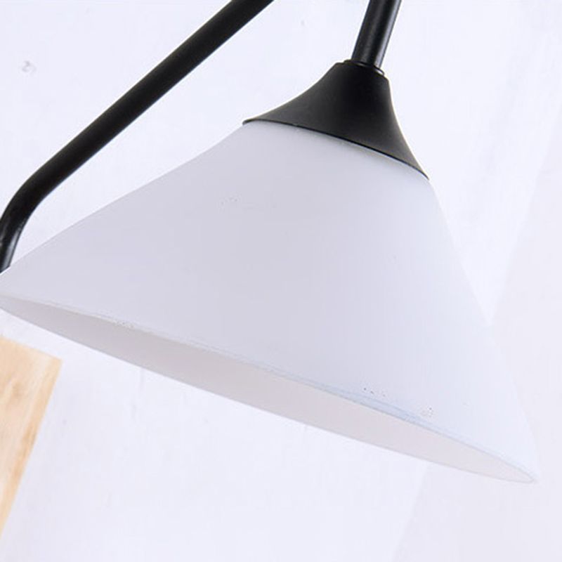 Modern Sconce Light Fixture Wood 1-Light Wall Sconces for Bedroom