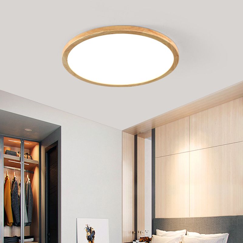 Modern Geometric Shape Ceiling Lamp Acrylic 1 Light Flush Mount for Living Room Bedroom