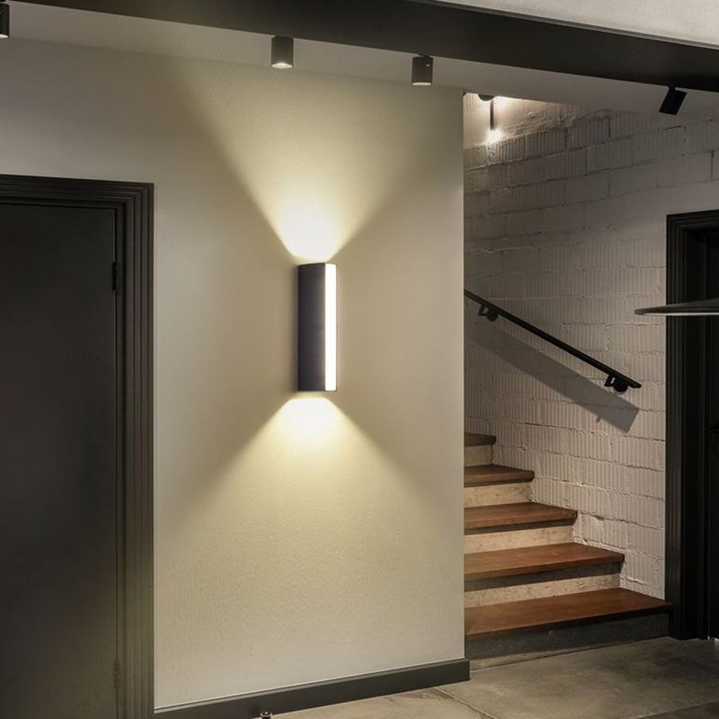 Stile Nordic in stile Alluminio Lumo geometrico Led Sconce per all'aperto