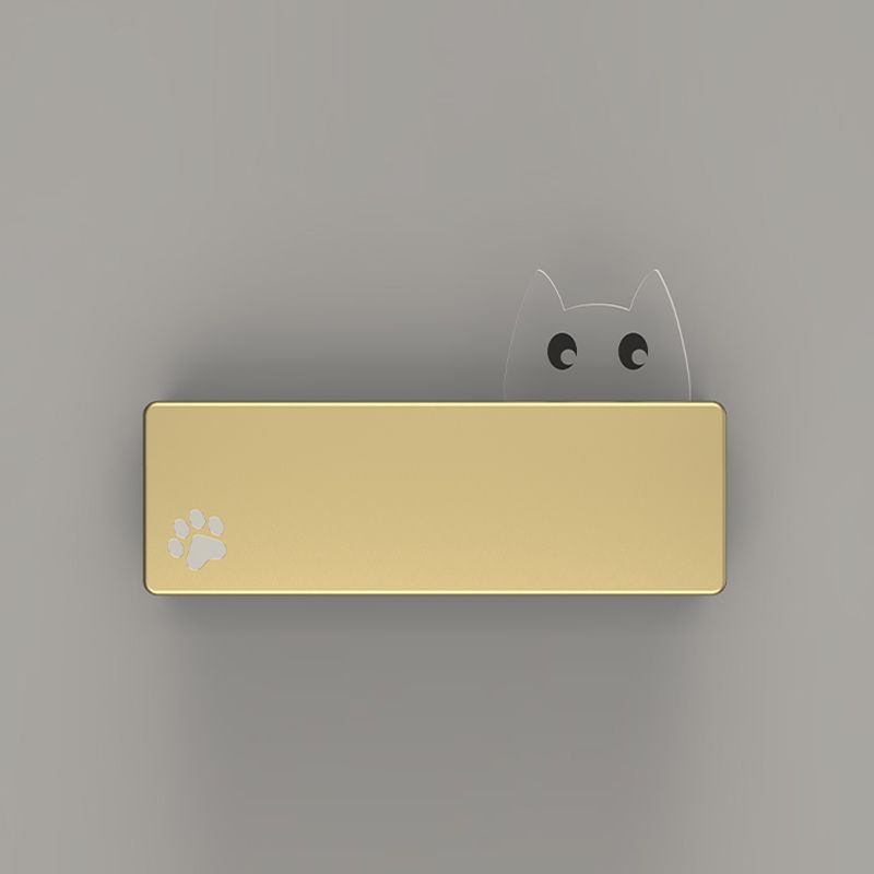 Forma a forma di gatto Light Kids Style Metal 1 Light Wall Monte Light