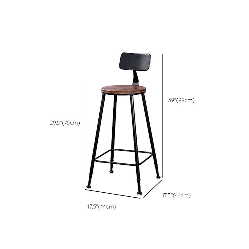1/2/6/11 Bar Stool and Table Set Industrial Counter Height Set