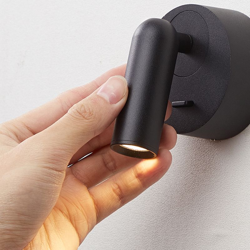 Simpilidad de la pared de metal apliques LED montada de pared Luz para luz de lectura junto a la cama