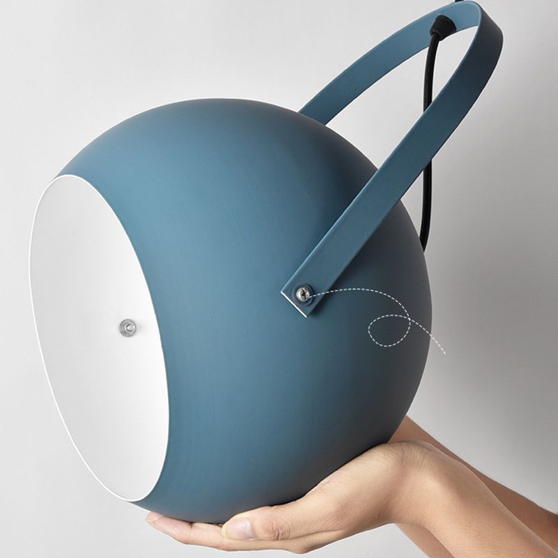 1 Light Metal Pendant Lighting Fixtures Modern Pendulum Dining Room Hanging Pendant Lights