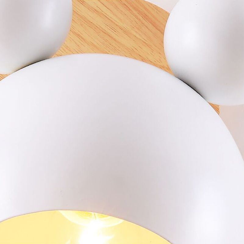 Contemporary Colorful Wall Light Creative Wooden Wall Light Sconce for Living Room