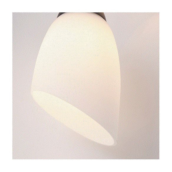 Multi Lights Ceiling Mount Light Minimalist Flush Mount Ceiling Light with Glass Shade