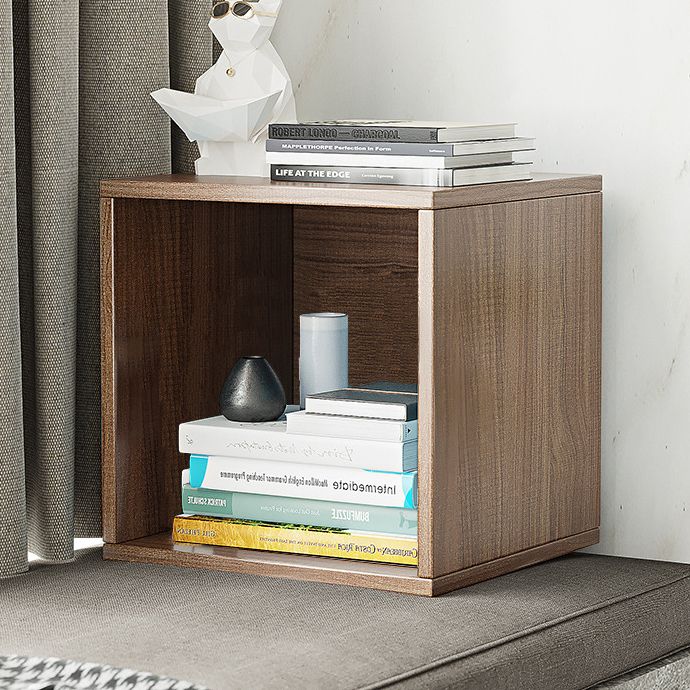 Scandinavian Standard Book Shelf 11.8" W Wood Bookcase for Home