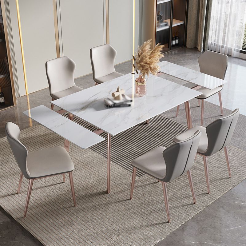 Designer Style 1/4/5/7 Pieces Dinette Set Rectangle Dining Table Set
