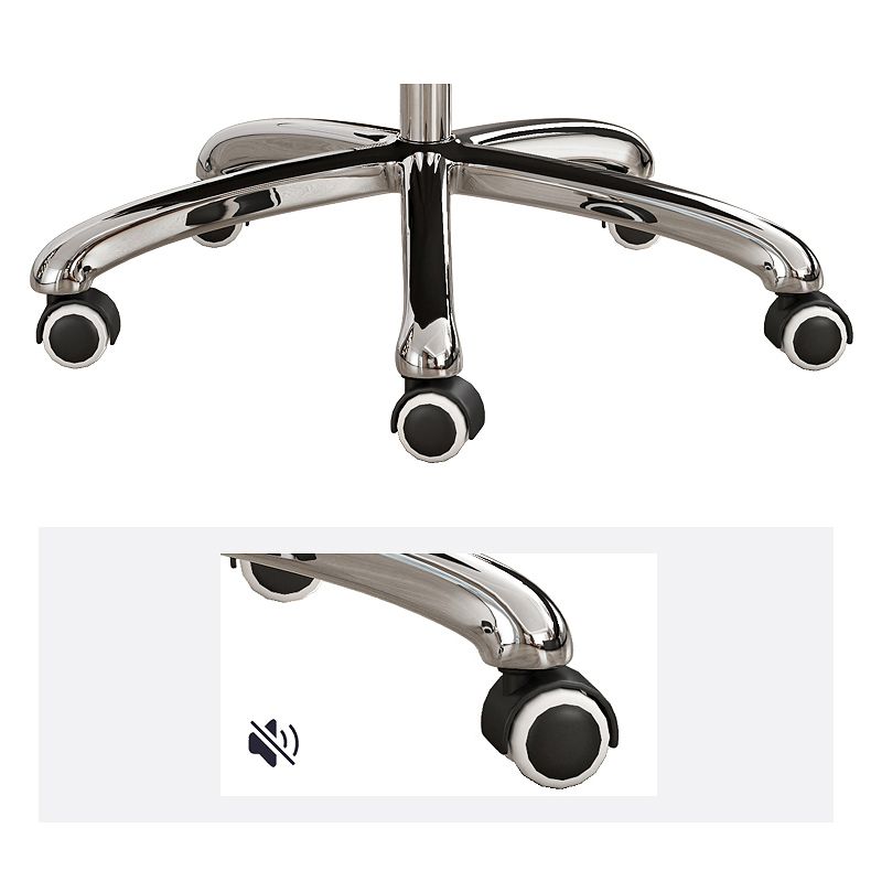 Faux Leather Office Executive Chair Modern Padded Arms Task Chair