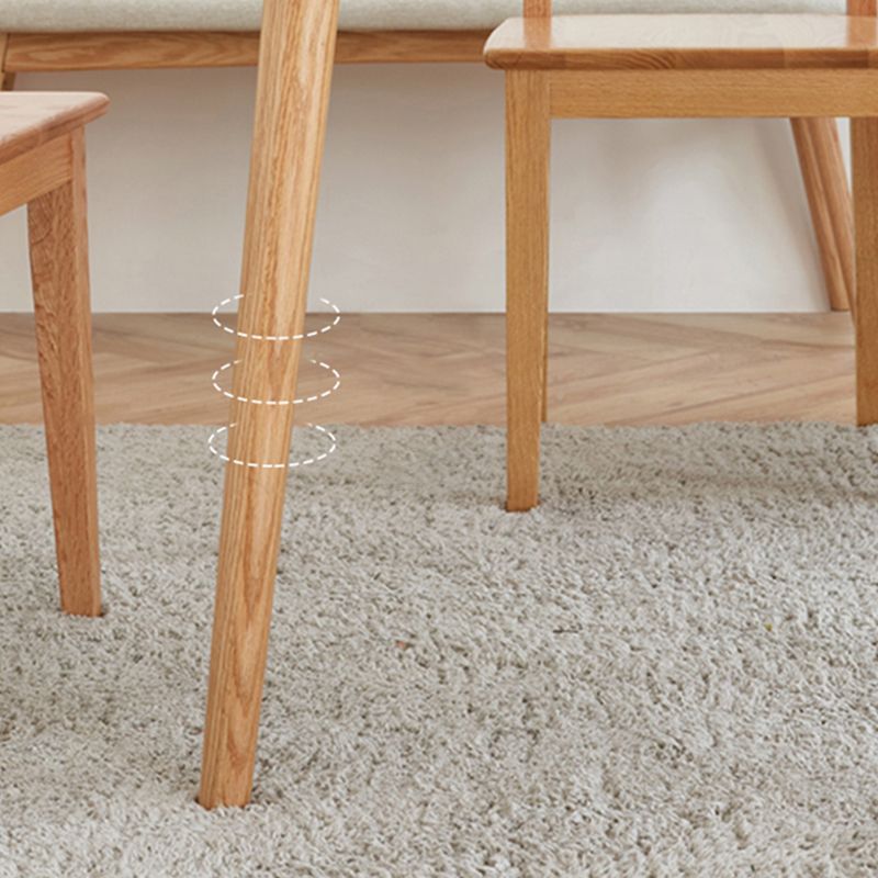 Modern Sintered Stone Top White Dining Table Rectangle Standard Dining Table with 4 Legs Base