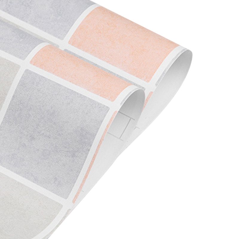 Modern Backsplash Wallpaper Peel and Stick Mosaic Tile for Bathroom