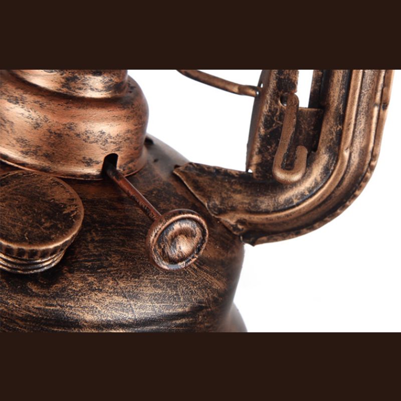 Nautical Style Kerosene Lamp Shaped 1 Head Hanging Light Metal Pendant Lamp