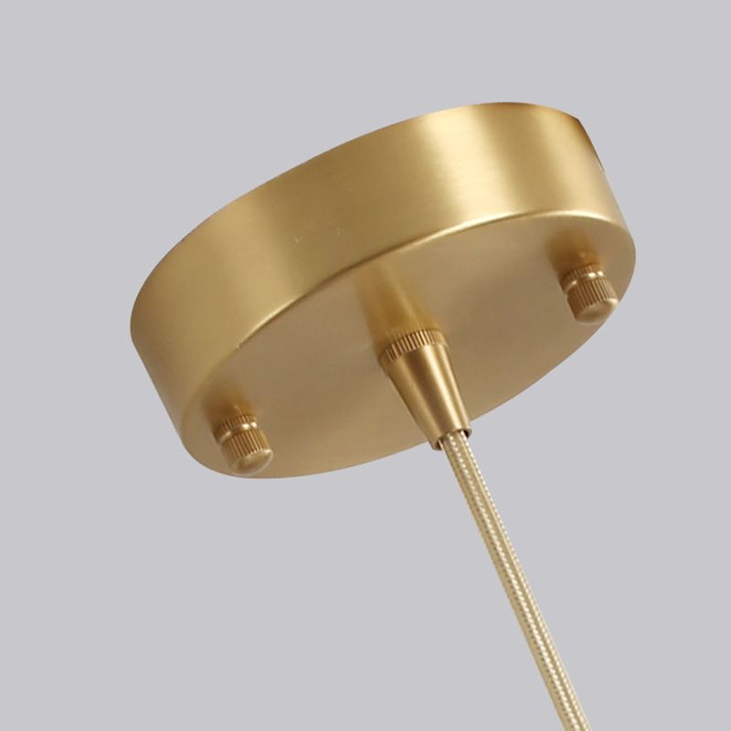 Tapered Pendant Light Fixture Mid-Century Modern Ribbed Glass Hanging Pendant Lights for Bar