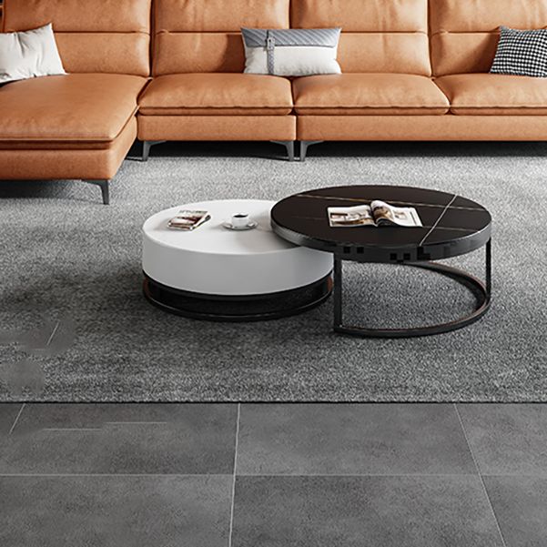 Sewn Pillow Back Faux Leather Pillow Top Arm Sofa with Waterproof and Stain Resistant