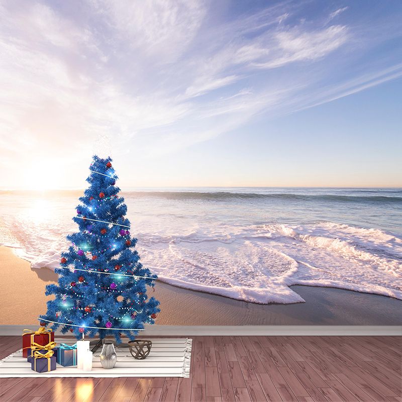 Customized Moisture Resistant Mural Wallpaper Decal Environment Friendly Wall Decor