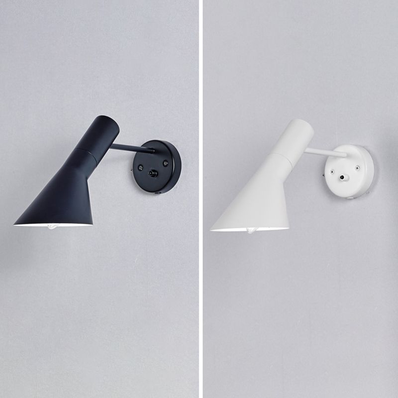 Cone Shape Metal Vanity Light Modern Style 1 Light Vanity Light Fixture