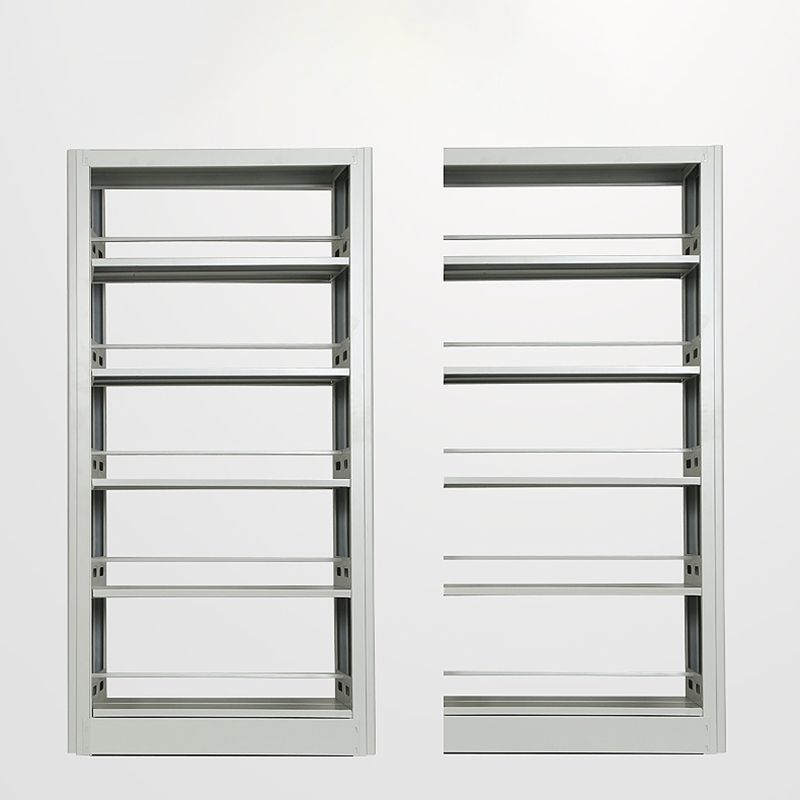 79-inch Contemporary Steel Bookshelf Library Standard Bookcase