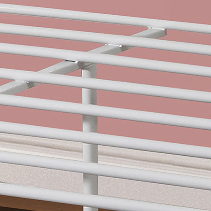 Contemporary Kids Bed Headboard Metal No Theme Standard Bed with Footboard