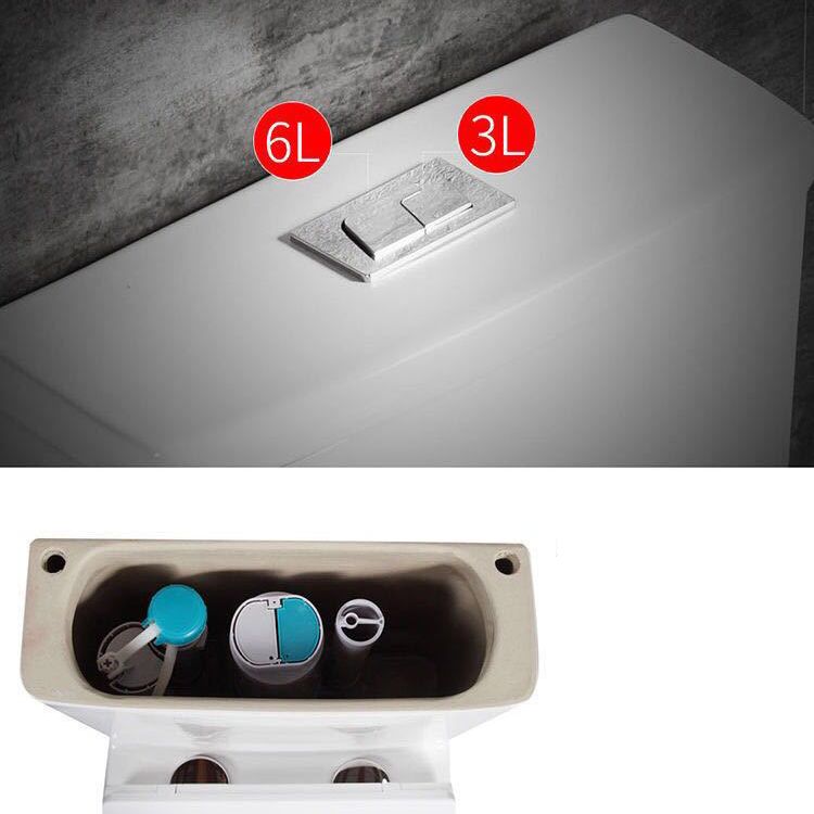 Modern All-In-One Toilet Bowl Floor Mounted Siphon Jet ABS Urine Toilet