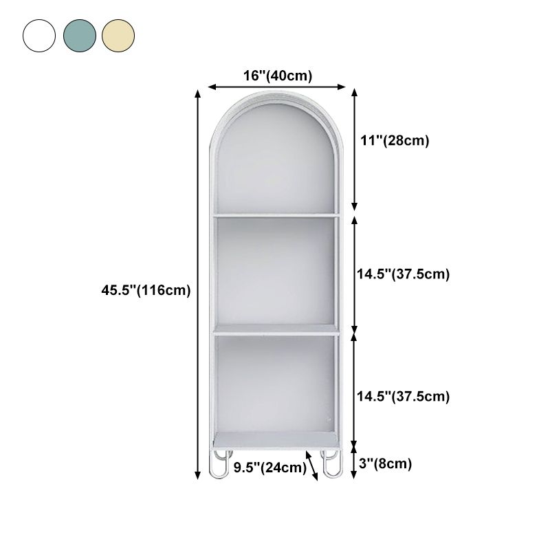 Modern Style Bookshelf Standard Closed Back Bookshelf for Home