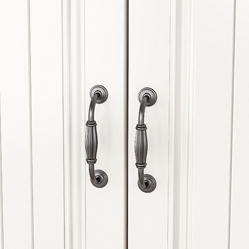 Modern Style Combo Dresser Bedroom Wooden Storage Chest Dresser with Drawers and Doors