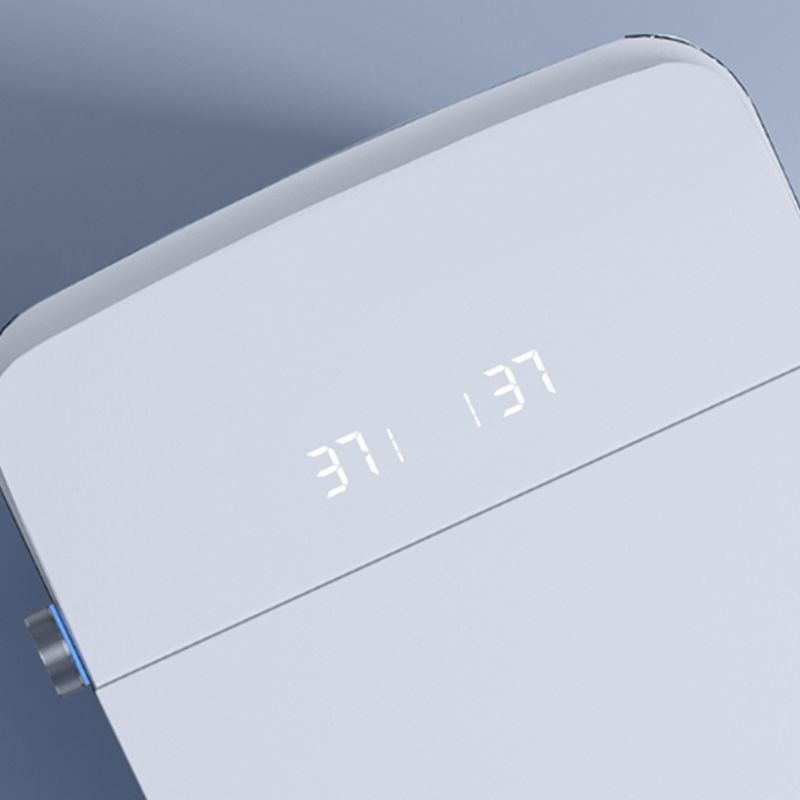 Modern White Flush Toilet Heated Seat Included Urine Toilet for Washroom