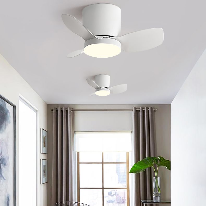 Ventilador de techo de estilo moderno Ligera 1 Luz de ventilador de techo para la habitación de los niños