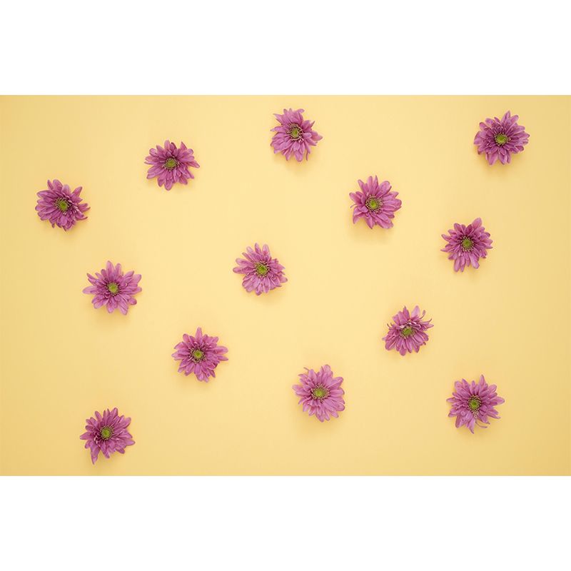 Environment Friendly Decorative Murals Flower Dining Room Wall Murals Wallpaper