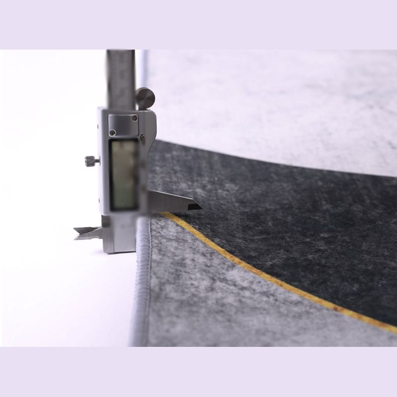 Gray Tone Simplicity Indoor Rug Polyester Mottled Effect Carpet Non-Slip Backing Rug for Living Room