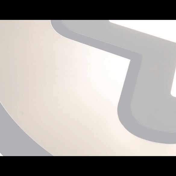 Moon And Star Flush Light 1 Light Acrylic Modern Flush Mount Ceiling Light Fixtures for Children Bedroom