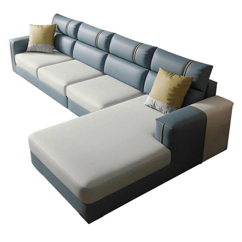 Modern Sofa&Chaise with 70.86" D x37" W x 33.46" H 1 Chaise on Right Facing