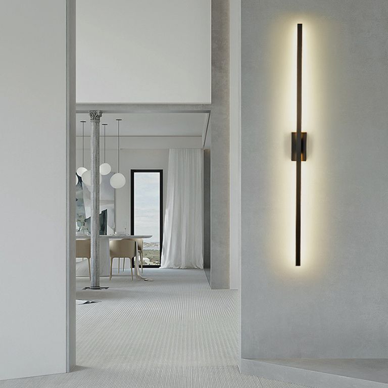 Linear Vanity Wall Lights Modern Simplicity Aluminium Wall Sconce for Bathroom