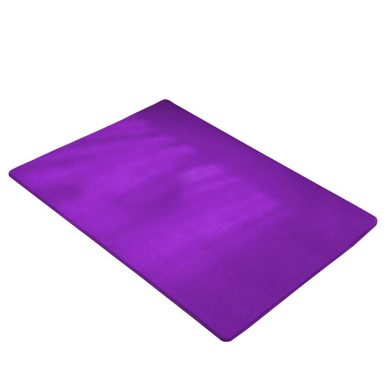 Minimalist Plain Rug Modern Washable Rug Polyester Stain Resistant Area Rug for Living Room
