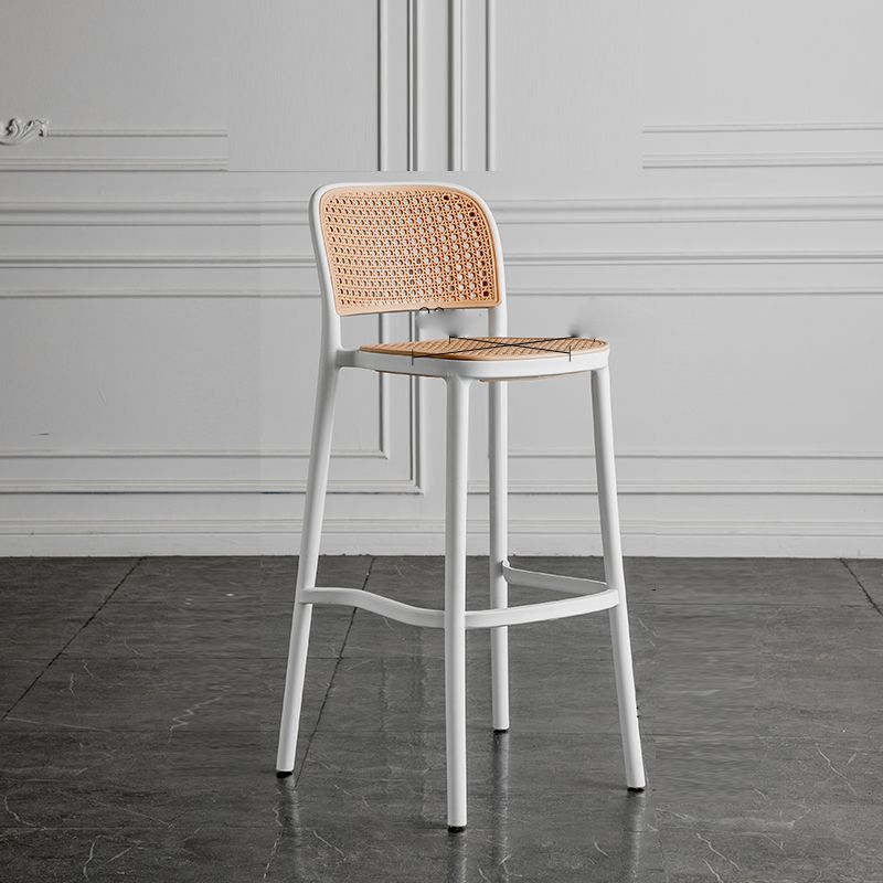 Contemporary Style Bar-stool Plastic Counter Bar Stool for Home