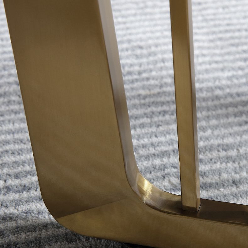 1/4/5/7 Pieces Modern Furniture Black Rectangle Stone Top Dining Room Set