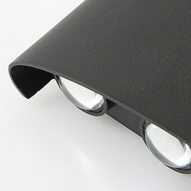 Multi-Light Geometric Wall Lighting Ideas Modern Style Metal Wall Mounted Light