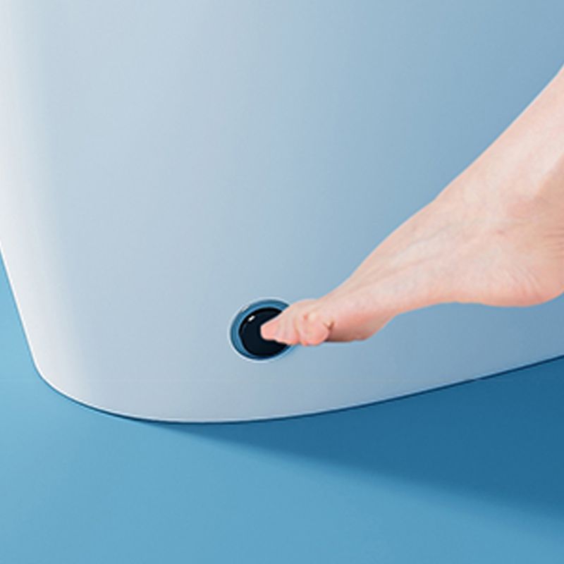 Modern 1-Piece Toilet Bowl Floor Mounted Urine Toilet with Concealed Tank for Bathroom