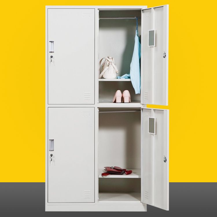 Contemporary Storage Cabinet Hinged Wardrobe Cabinet for Home