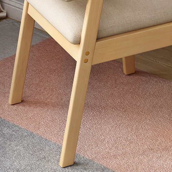 Open Back Arm Chairs Upholstered Dining Chairs for Dining Room
