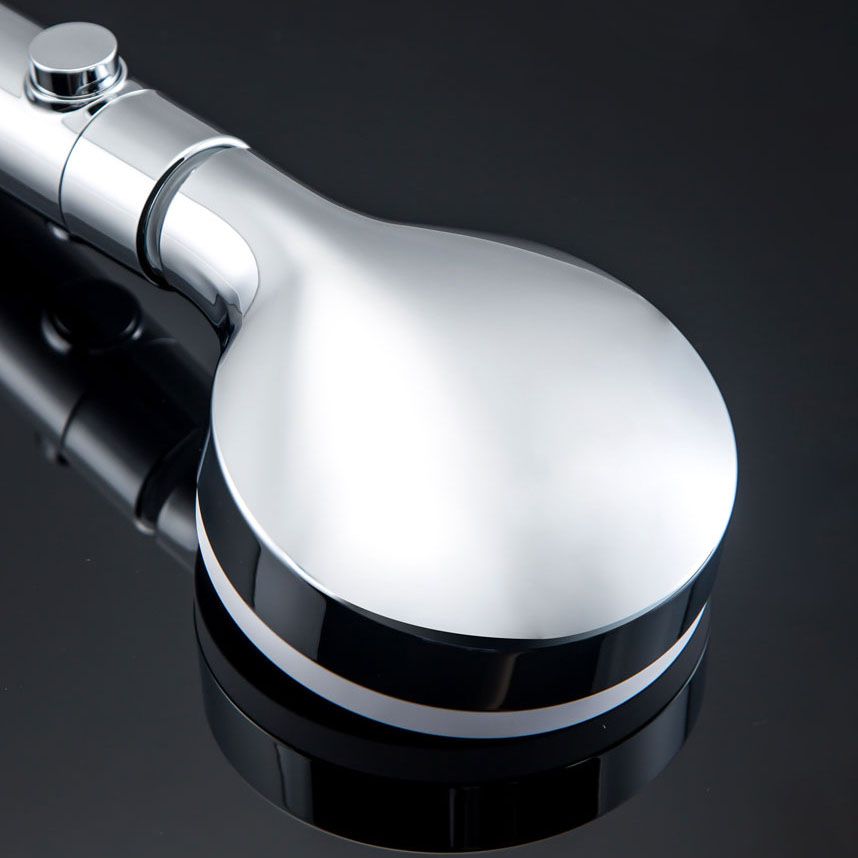 3 Settings Universal Pressurized Shower Head Adjustable Water Flow Handheld Shower Head