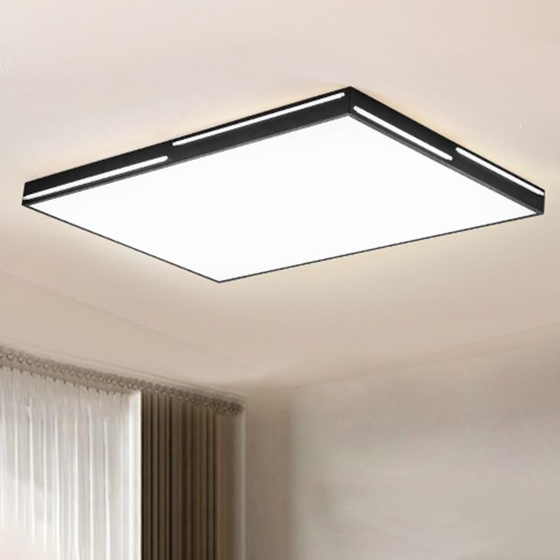 Plafonnier LED en acrylique de conception de Style moderne, luminaire de plafond encastré pour le salon