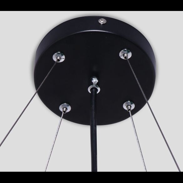 Luce a sospensione in palestra a forma di ingranaggio Acrilista Acrilista LED Apparecchi di illuminazione a soffitto