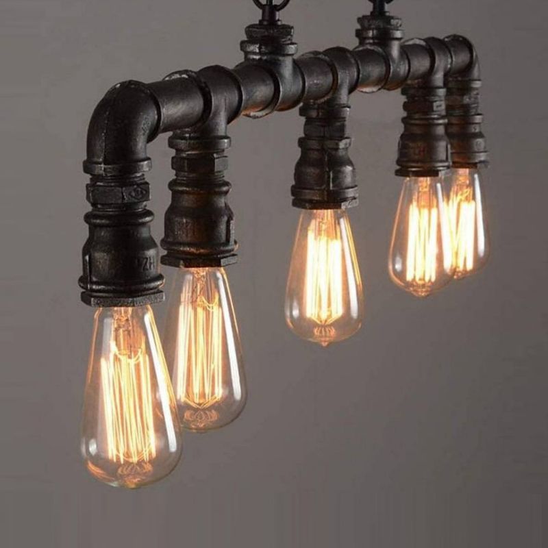 Industrial Island Light Minimalist Pendant Lighting Fixture for Dining Room
