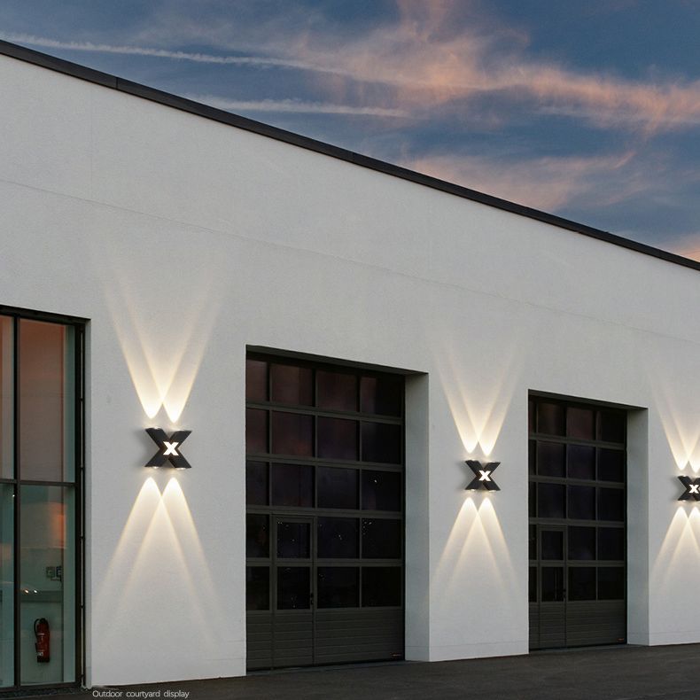 Modern Minimalist Style Wall Sconce Lighting Metal Wall Lighting Ideas for Exterior Wall