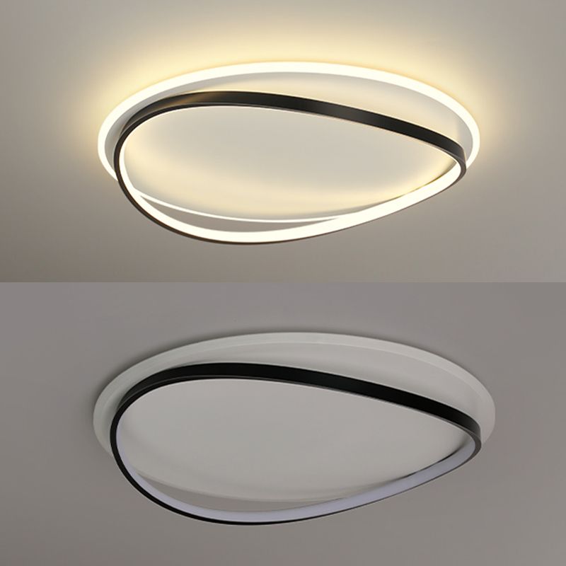 LED Flush Mount Light Modern Simple Style Ceiling Lamp for Living Room