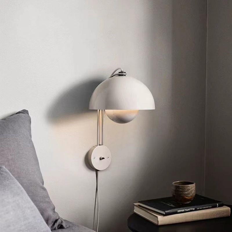 Macaron Style Wall Mount Light 1-Light Wall Lamp for Living Room
