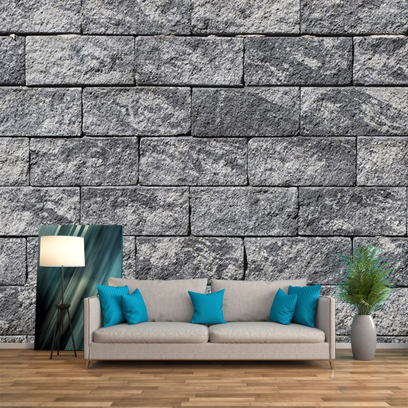 Customized Photography Brick Wall Mural Eco-friendly Wallpaper for Wall Decor